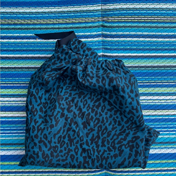 Rebecca Minkoff A Quilted Affair envelope clutch eggplant leather & gold chain - Picture 3 of 10